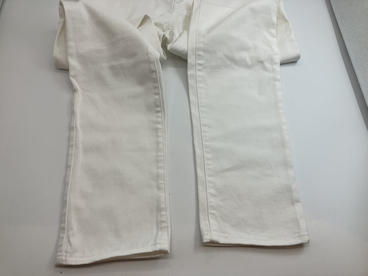 Comfort Basic Skinny Denim Pants White Jeans Size F | Length 97cm, Waist 34cm, Hip 47cm |