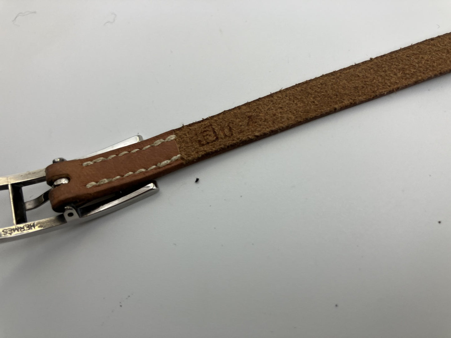 エルメス ビーアピ □F ブレスレット・バングル ブラウン 箱付 送料無料