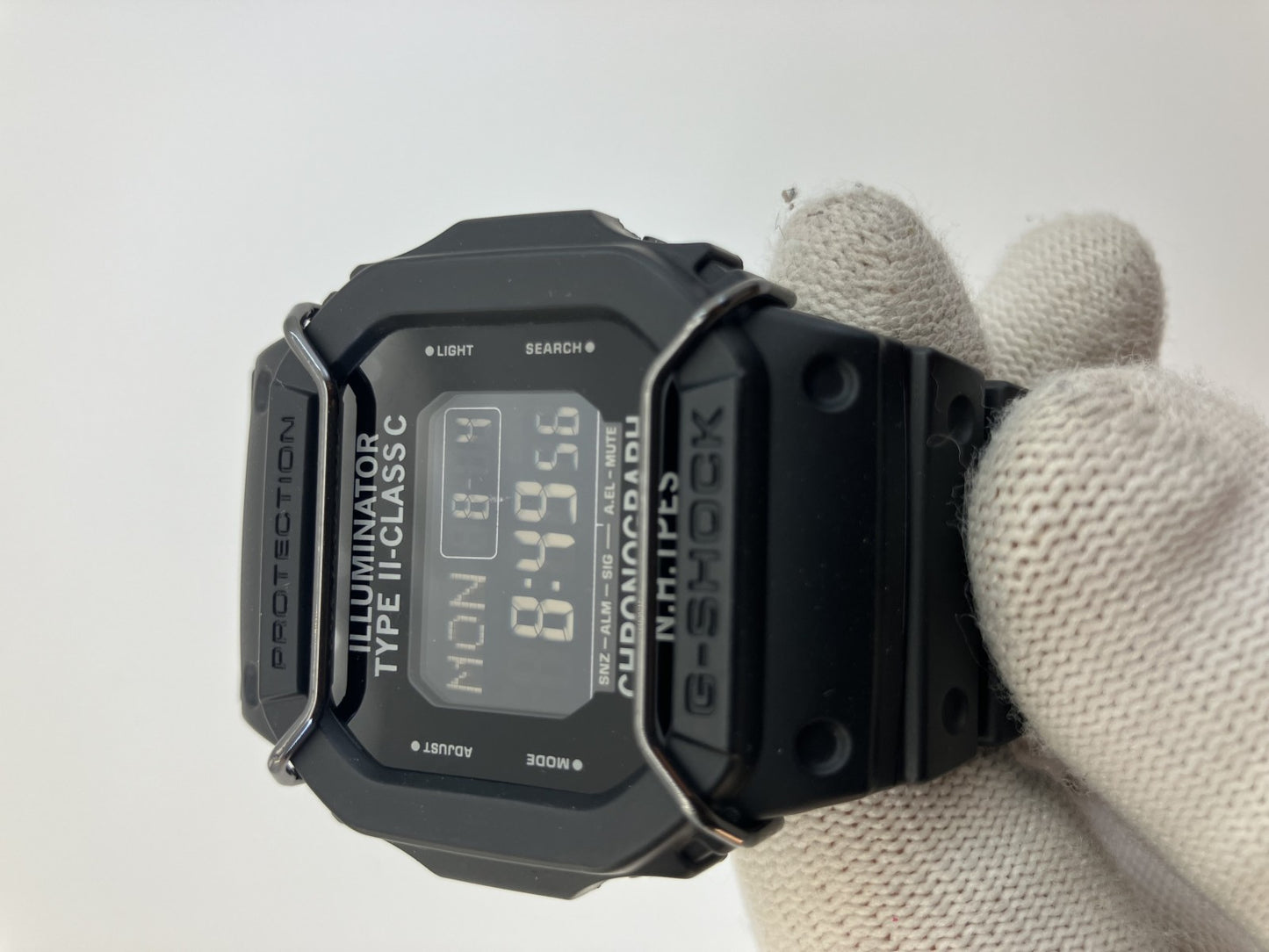 CASIO G-SHOCK DW-D5600P N.HOOLYWOOD Collab Watch Box Manual Warranty Tested