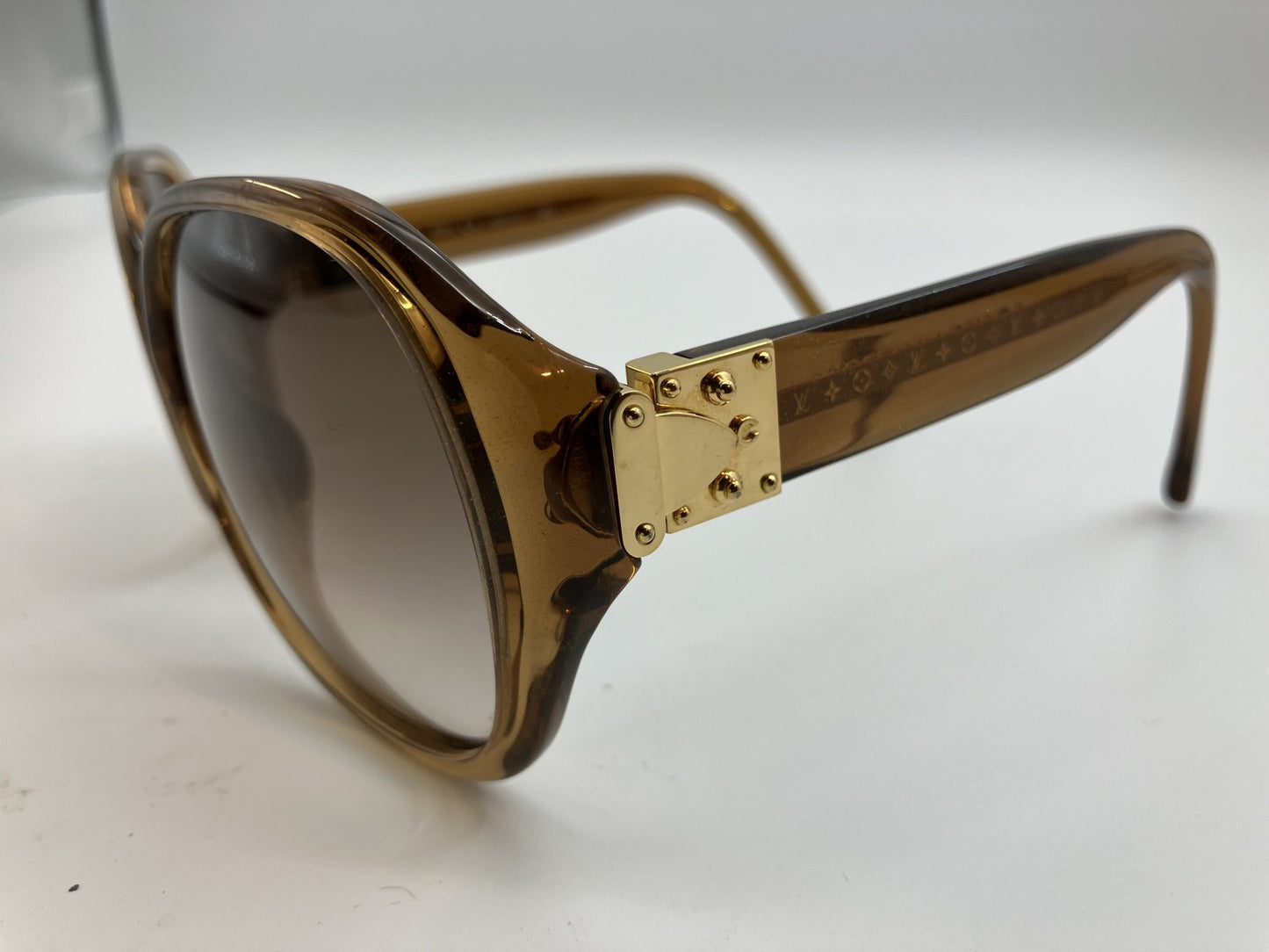 LOUIS VUITTON Spusson Monogram Sunglasses Z0283E with case Free shipping 