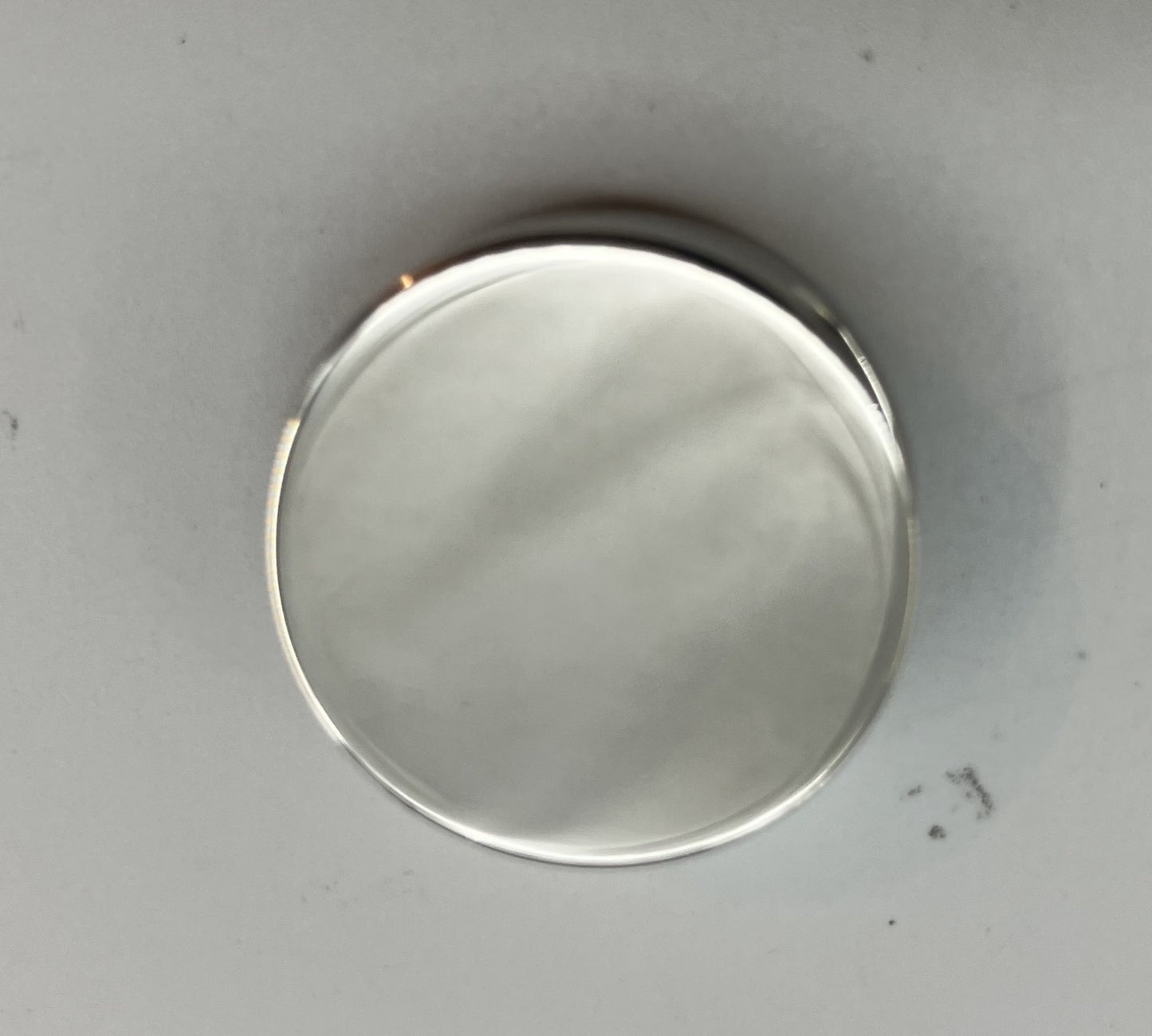 Hermes Serie Scarf Ring Silver Diameter 2cm