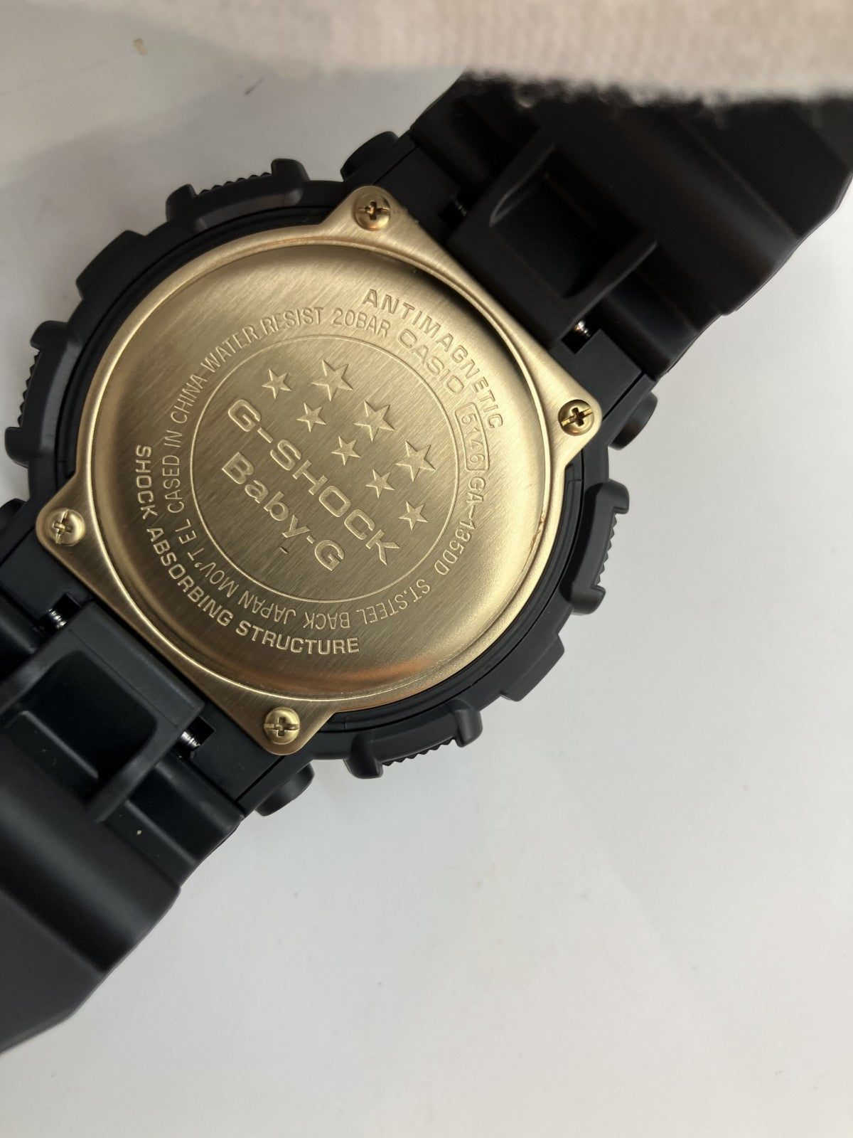 Casio G-Shock GA-135DD Case width 50mm Black Quartz