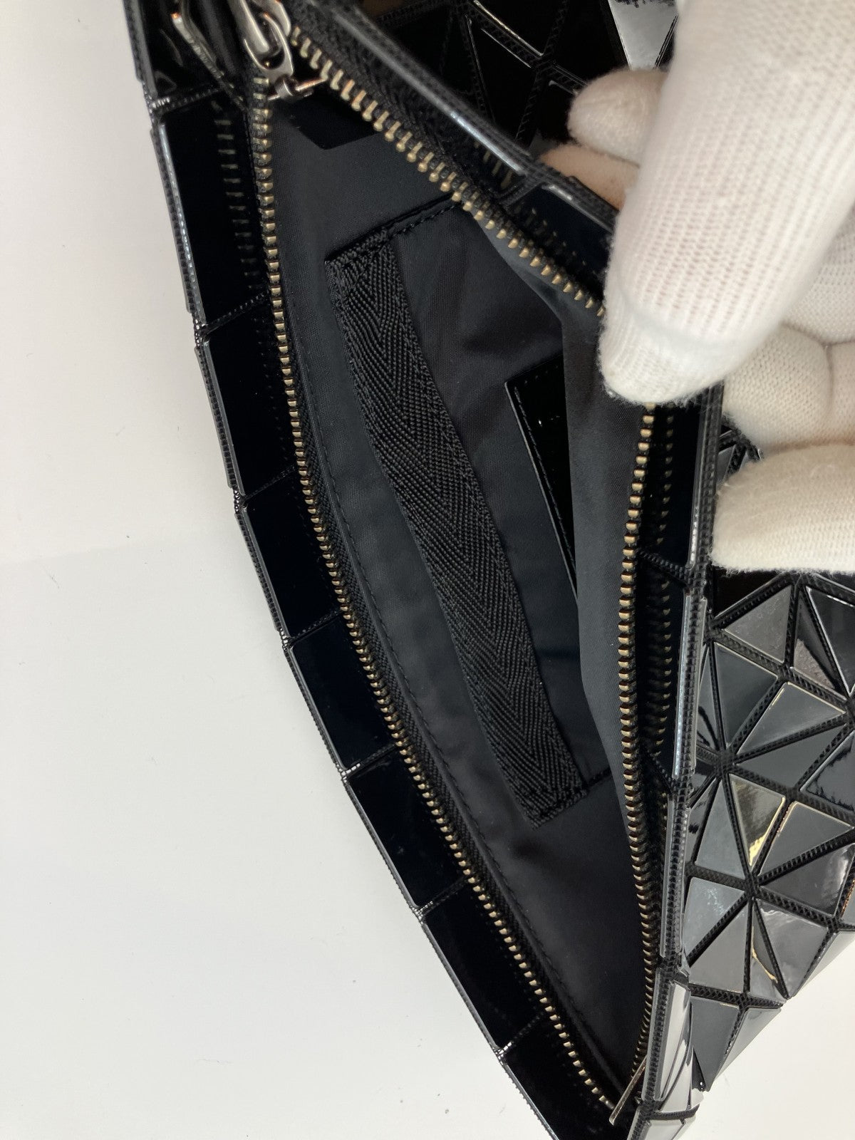 ISSEY MIYAKE BAOBAO BB55-AG041 (31x16x3.7cm) Clutch Bag Clutch Pochette Black