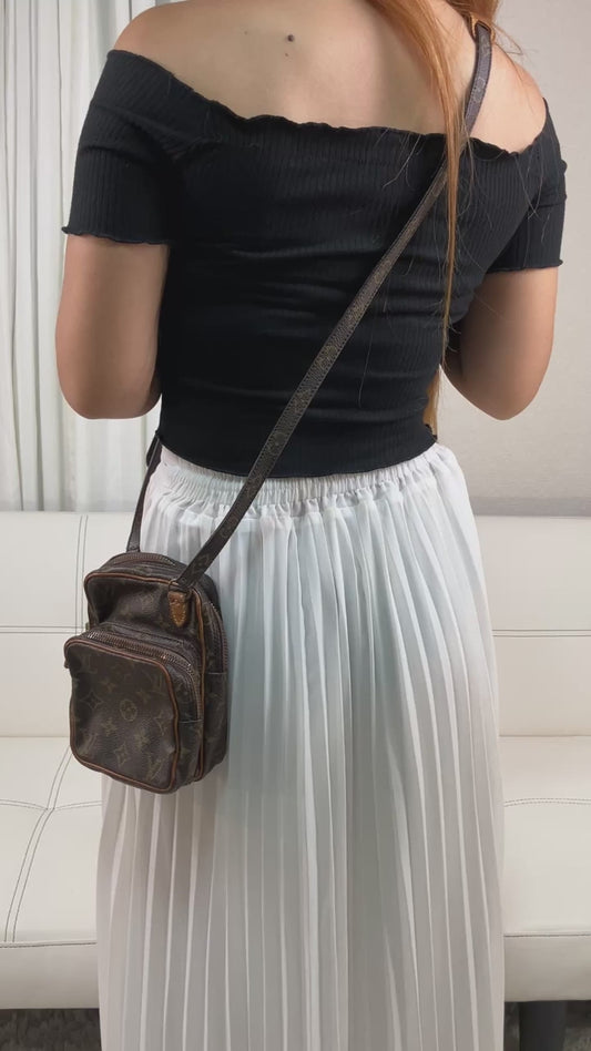 Louis Vuitton Monogram Amazon PM Crossbody Shoulder Bag Vintage France