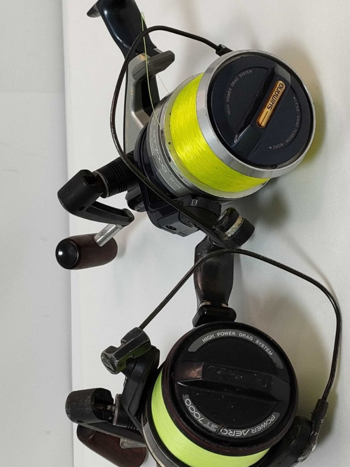 Shimano Power Aero GT7000 GT6000 Spinning Reels 2pcs Surf Fishing Tested